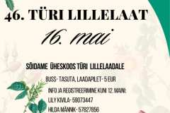 TÜRI LILLELAAT 16.05.2025 - 1