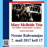 Aameerika McBride Trio 07.05.2017 kell 17.00 Neeme Rahvamajas TASUTA!